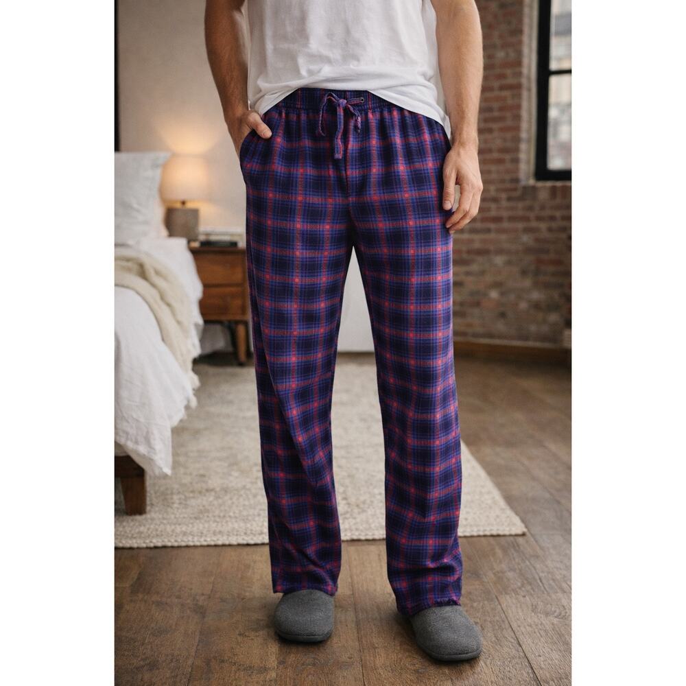 3 for $9 Gap Mens Plaid Pajama Pants Red and Blue M